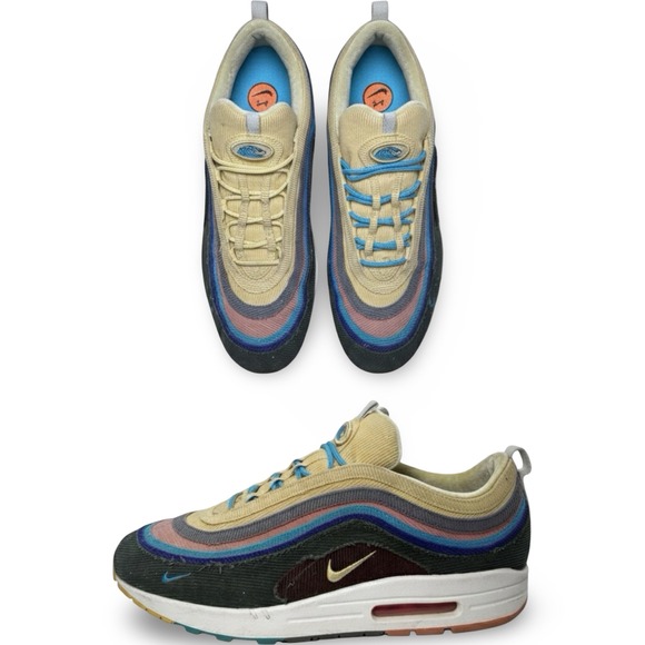 Nike Other - Nike Air Max 1/97 Sean Wotherspoon 2018 Corduroy AJ4219-400 Sz 15 Rare Authentic